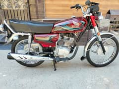 Honda 125  2024 All Punjab number location mansoorabad faisalabad