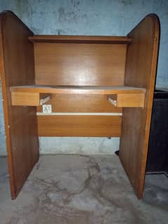 pur wooden table
