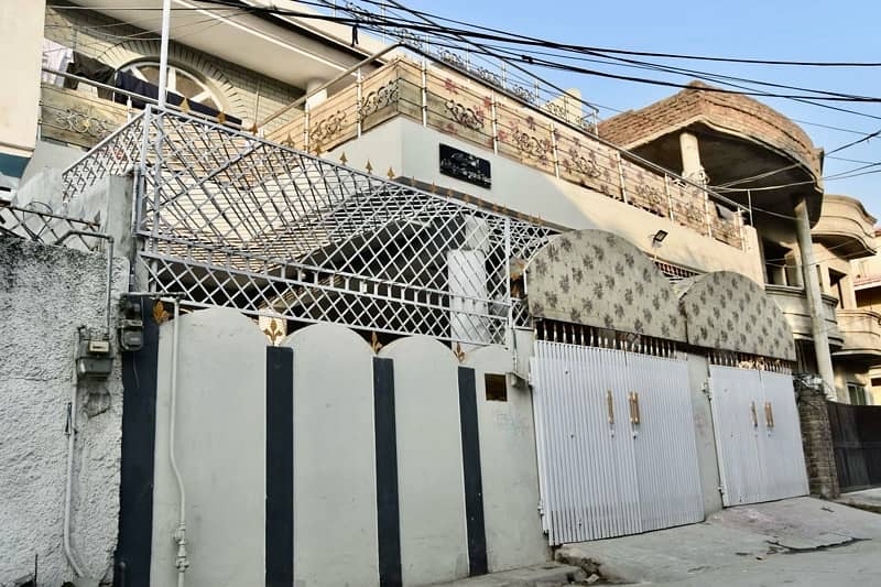 double story house for sale officer colony Misryal Road Rawalpindi 1