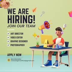 Hiring graphic designer