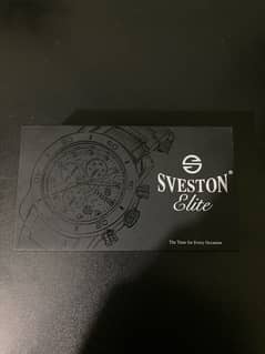 Sveston elite two tone watch