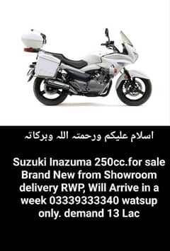 Suzuki Inazuma 250cc