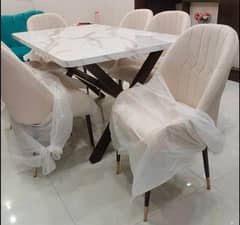 dining table and 6 chairs