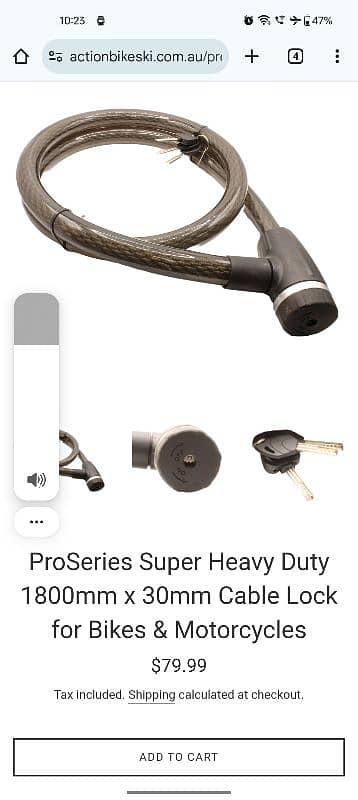 pro series super heavy duty  bike lock/ wire lock  2kg 4 feet 3