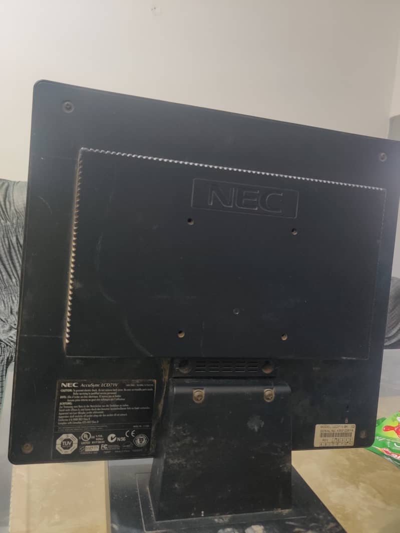 NEC AccuSync LCD 71V 17" for Sale 2