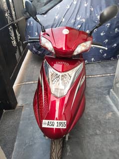 United 100CC Scooty - 1100km - Self Start - Excellent Condition - 2020