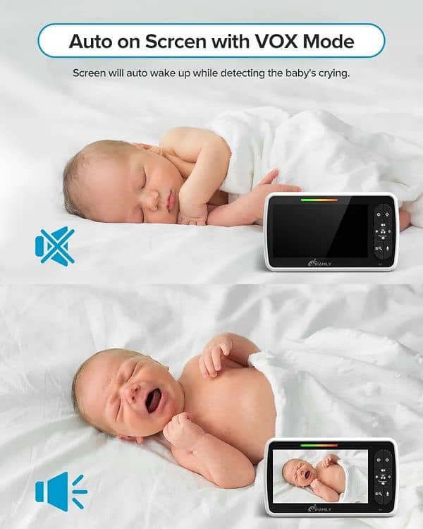 Baby monitor video camera 8