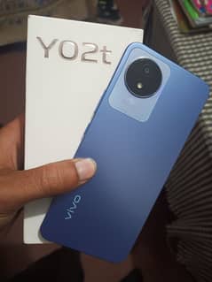 Vivo Y02T 4+4gb 128gb with box 10/9.5