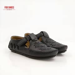 Men Premium Black Sandal