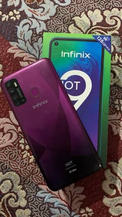 infinix hot 9 4/128 with box