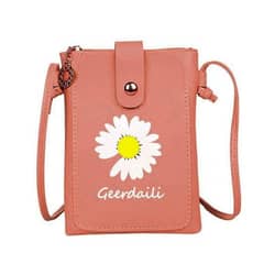 Trending Girl's Printed PU Leather Purse