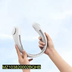 Mini portable Rechargeable Neck Fan