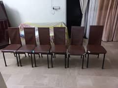 Dining table 6 chairs for sale