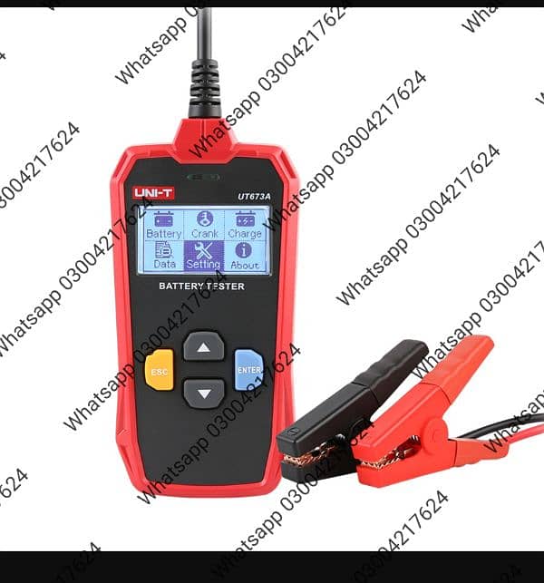 Autool BT360 Car Battery Tester 12V Digital Portable Analyzer Au 1