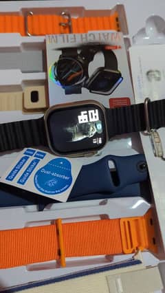 S10 Ultra 2 smart watch with 2 protectors