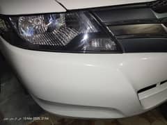 Honda city headlights and front bumper with grill