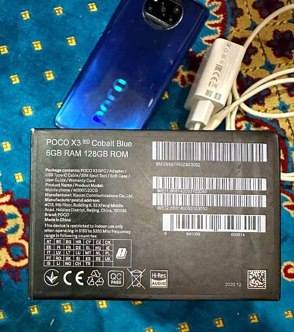 Pocco X3 6gb Ram 128gb memory 1