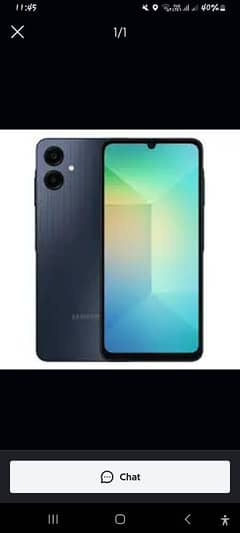 Samsung a06 4.64 almost new . Pta official approved