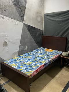 Single Bed with Dura foam for sale