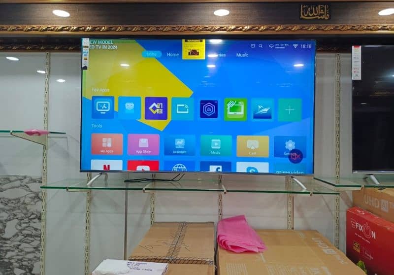 65  INCH LED TV , ANDROID LED  , 2025 , 3 YEAR WARRANTY 03228083060 4