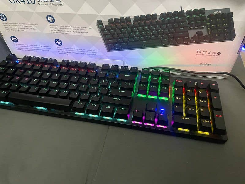 AOC GK410 Gaming Mechanical keyboard 1