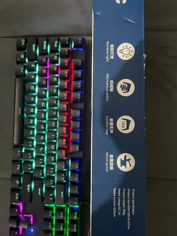 AOC GK410 Gaming Mechanical keyboard 4