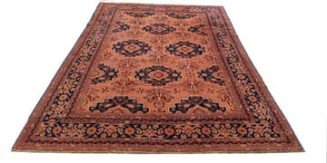 Hand Made Afghan Carpet  5 x 8