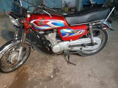 Honda CG 125 2022 8 month karachi no