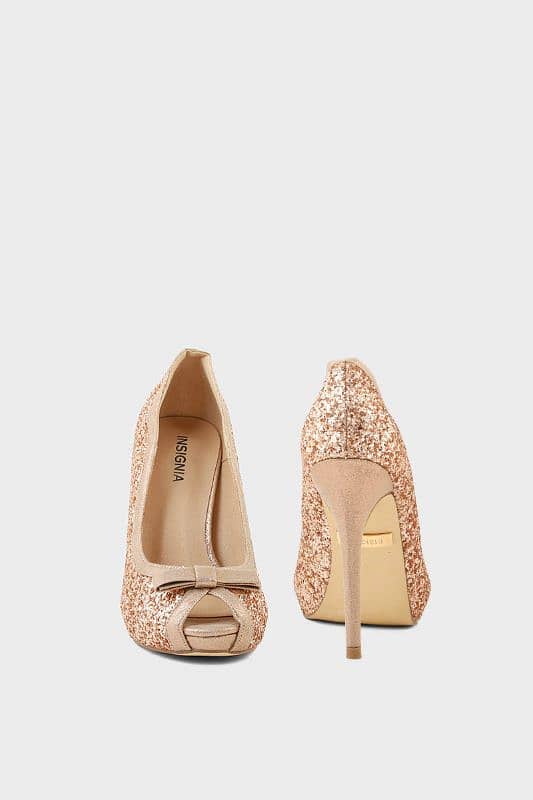 insignia rose gold heels no 9 0