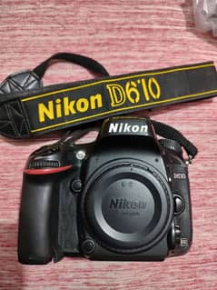 Nikon D610 with lenses