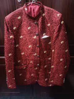 prince coat and shalwar qameez size 42 chest