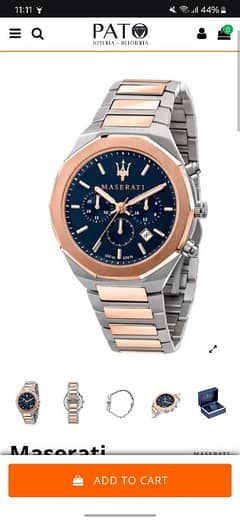 Maserati beautiful watch