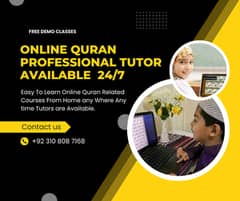 kids/Adults for Online Quran Classes With Best male & Female Teacher