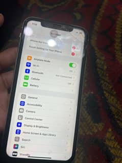 iPhone 11 jv 64 gb back and front glas broken Face ID isseu