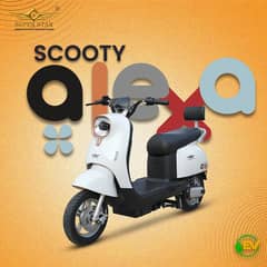 Superstar Electric Scooty Alexa Brand New