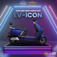 Super Star Electric Scooty EV-Icon Brand New