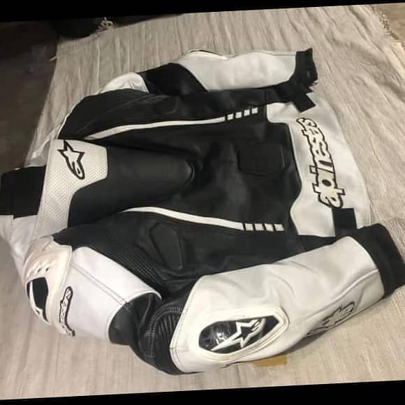 Top Quality Motorbike Leather Jacket alpinestar dainese ktm 2 pc 3