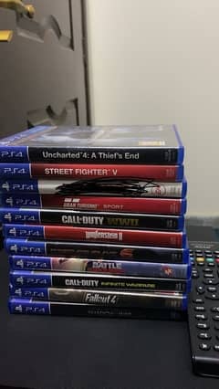 ps4 11 cds ( separate available )