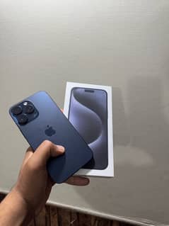 iPhone 15 Pro Max Blue JV 256gb Non PTA