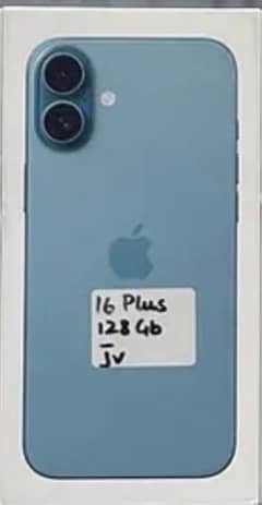 IPhone 16 plus 128gb JV