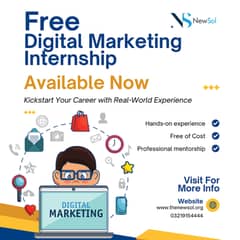 Free Digital Marketing Internship Program By Newsol