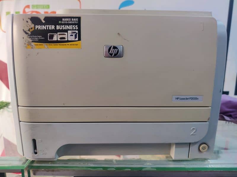 hp leser jet printer  P2035n not used at all, 0