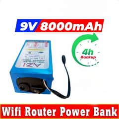 Wifi Router Power Bank 9v 8000mah Any Wifi Router Power Bank