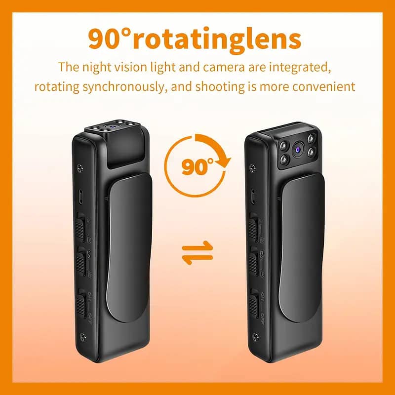 Night Vision Mini Action Camera 5