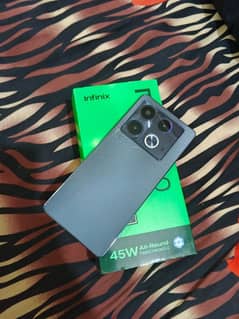 Infinix Note 40 with 7 months warranty only back a little bit crack