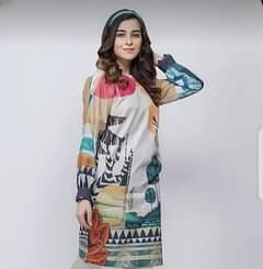 Women Unstitched Lawn Shirt (CONTACT ONLY WHATSAPP)