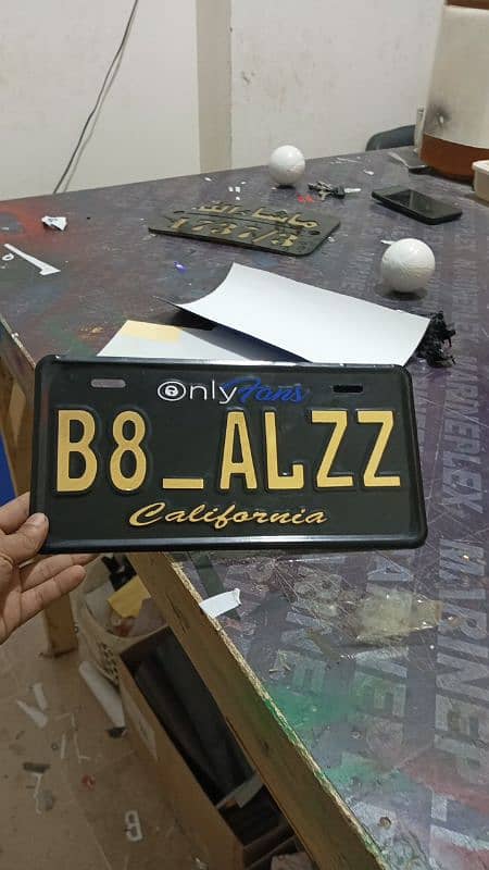 Number plates All types are avalible 03460895178 0