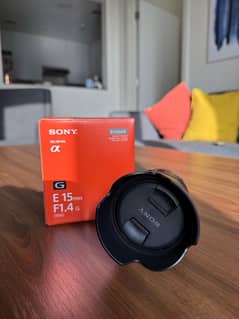 Sony G f/4 15mm