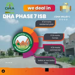 ballot plot for sale in dha valley Islamabad