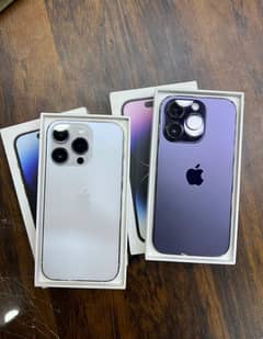 IPHONE 14 PRO & 13 PRO MAX & 13PRO 128GB 256GB PTA APPROVED STOCKS